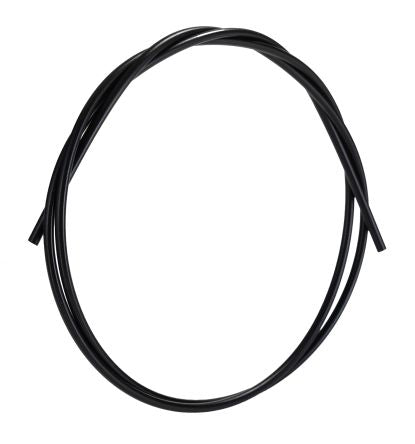 RS PRO Halogen Free Heat Shrink Tubing, Black 2.4mm Sleeve Dia. x 100cm Length 2:1 Ratio [0]; 137-437