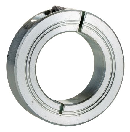 RS PRO Shaft Collar, Two Piece, Clamp Screw, Bore 40mm, OD 60mm, W 15mm, Steel [0]; 145-631