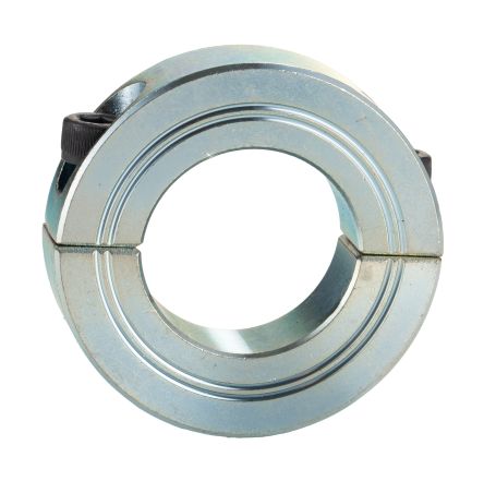 RS PRO Shaft Collar, Two Piece, Clamp Screw, Bore 30mm, OD 54mm, W 15mm, Stainless Steel 304 [0]; 145-644