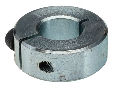RS PRO Shaft Collar, One Piece, Clamp Screw, Bore 16mm, OD 34mm, W 13mm, Steel [0]; 145-657
