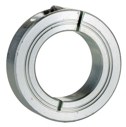 RS PRO Shaft Collar, One Piece, Clamp Screw, Bore 25mm, OD 45mm, W 15mm, Steel [0]; 145-660