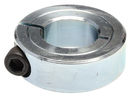 RS PRO Shaft Collar, One Piece, Clamp Screw, Bore 0.75in, OD 1.5in, W 0.5in, Steel [0]; 145-682