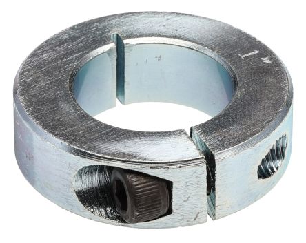 RS PRO Shaft Collar, One Piece, Clamp Screw, Bore 1in, OD 1.75in, W 0.5in, Steel [0]; 145-684