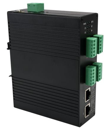 RS PRO RJ45, RS422, RS485 Ethernet Media Converter, 10/100Mbit/s, Full Duplex [0]; 149-185