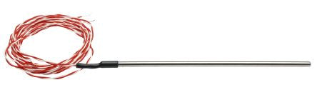 RS PRO Stainless Steel NTC Thermistor, -50°C Min, +150°C Max, 4.5mm Probe [0]; 152-314