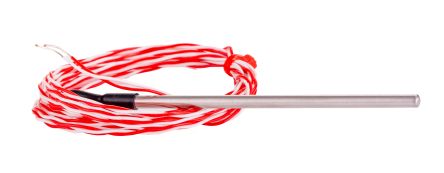 RS PRO Stainless Steel NTC Thermistor, -50°C Min, +150°C Max, 4mm Probe [0]; 152-320