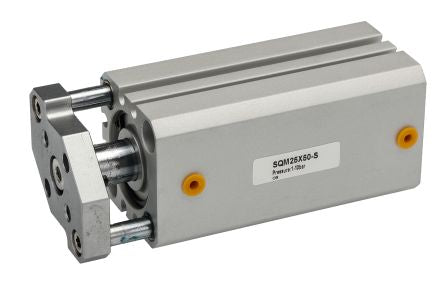RS PRO Pneumatic Guided Cylinder - 25mm Bore, 50mm Stroke, Double Acting [0]; 180-283