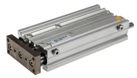 RS PRO Pneumatic Guided Cylinder - 16mm Bore, 100mm Stroke, Double Acting [0]; 180-312