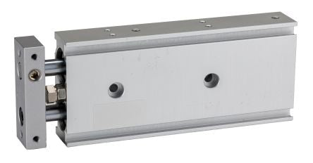 RS PRO Pneumatic Guided Cylinder - 20mm Bore, 100mm Stroke, Double Acting [0]; 180-322