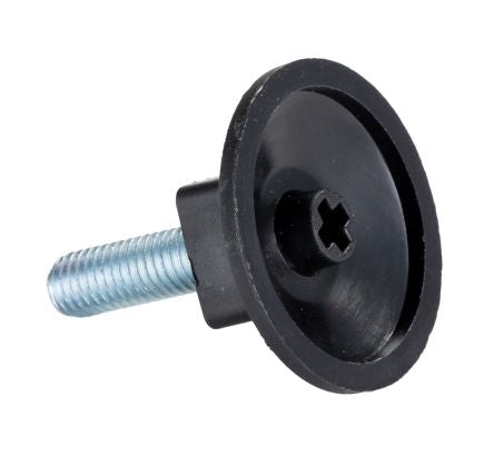 RS PRO M8 38mm Dia. Polypropylene Industrial Adjustable Foot [0]; 199-274