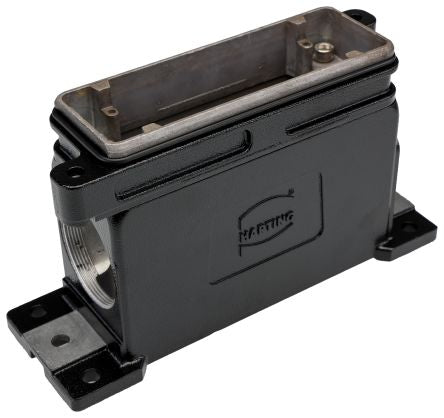 HARTING HAN HPR Heavy Duty Power Connector, M50 Thread, Side Entry [19400241265]; 204-538