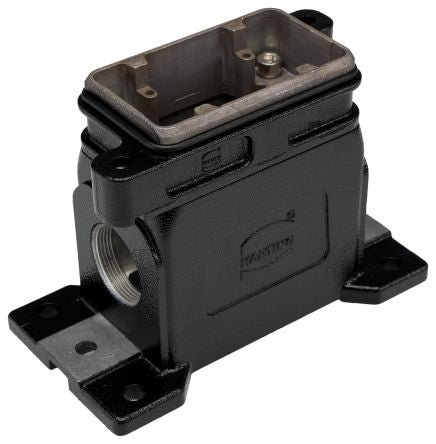 HARTING HAN HPR Heavy Duty Power Connector, M32 Thread, Side Entry [19400061262]; 204-550
