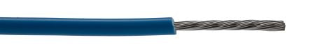 RS PRO Blue 1mm² Hook Up Wire, 18AWG, 19/0.25mm, 100m, LSNH Insulation [0]; 217-308