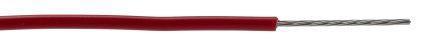 RS PRO Red 24AWG Hook Up Wire, 24AWG, 7/0.2mm, 305m, PVC Insulation [0]; 217-316