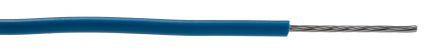 RS PRO Blue 22AWG Hook Up Wire, 22AWG, 7/0.25mm, 305m, PVC Insulation [0]; 217-322