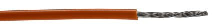RS PRO Orange 18AWG Hook Up Wire, 18AWG, 16/0.25mm, 305m, PVC Insulation [0]; 217-331
