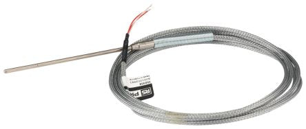 RS PRO PT1000 Temperature Sensor, 3mm Dia, 100mm Long, 3 Wire, Probe, 400°C Max [0]; 350-359