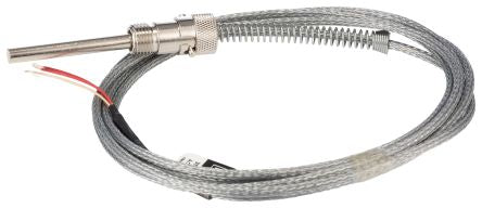 RS PRO PT1000 Temperature Sensor, 6mm Dia, 50mm Long, 2 Wire, Probe, 400°C Max [0]; 350-407
