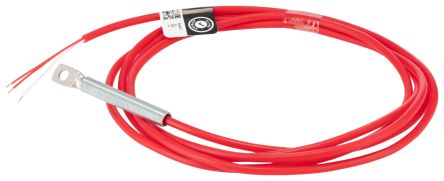RS PRO PT100 Temperature Sensor, 9.4mm Dia, 26mm Long, 3 Wire, 200°C Max [0]; 350-410