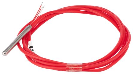 RS PRO PT100 Temperature Sensor, 6mm Dia, 50mm Long, 3 Wire, Probe, 400°C Max [0]; 350-420