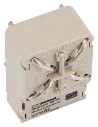 RS PRO Residual Current Transformer, 32A Input, 5 → 12V dc [0]; 429-775