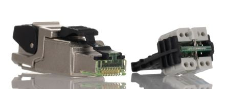 Molex 130047 Series Male RJ45 Connector, Cable Mount, Cat5e, Cat6a Straight 8P8C -Way [130047-8010]; 440-132