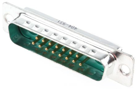 FCT from Molex FM 17 Way Panel Mount D-sub Connector Plug [FM17W2P-K120 / 1731070065]; 484-931