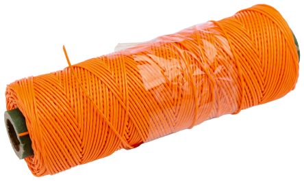 RS PRO Lacing Cord Orange Nylon Core, PVC Coated 1 mm x 500m [0]; 665-321