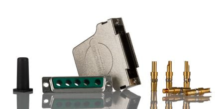 FCT from Molex FMK 5 Way Cable Mount D-sub Connector Socket [FMK3G-5W5SA-5938 / 1731140090]; 123-7421
