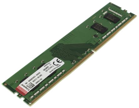 Kingston 4 GB DDR4 Desktop RAM, 2666MHz, DIMM, 1.2V [KVR26N19S6/4]; 182-8186