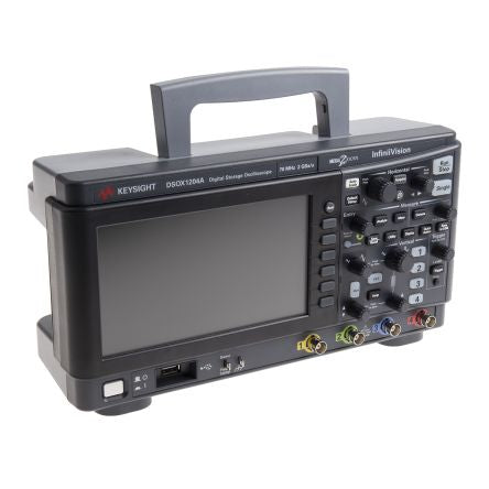 Keysight Technologies DSOX1204A InfiniiVision 1000 X Series, 70MHz Bench Oscilloscope, 4 Analogue Channels [DSOX1204A]; 182-8410