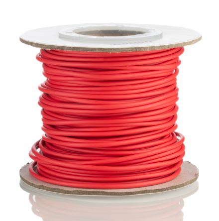 RS PRO Red 3.3mm² Hook Up Wire, 12 AWG, 65/0.25mm, 30.5m, MPPE Insulation [0]; 208-1060