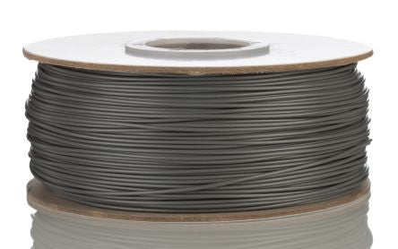 RS PRO Grey 0.51mm² Hook Up Wire, 20 AWG, 10/0.25mm, 305m, PVC Insulation [0]; 208-1112