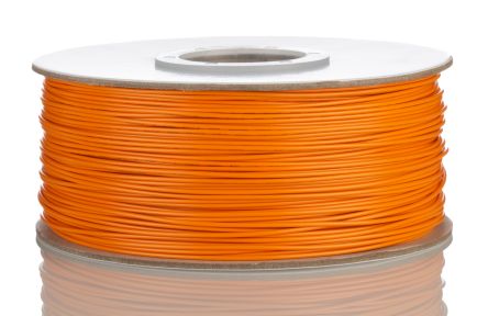 RS PRO Orange 0.51mm² Hook Up Wire, 20 AWG, 10/0.25mm, 305m, PVC Insulation [0]; 208-1113