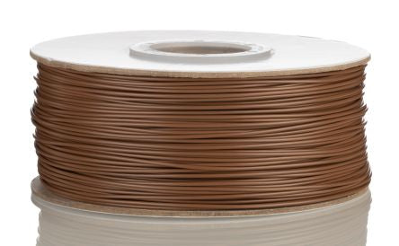 RS PRO Brown 0.52mm² Hook Up Wire, 20 AWG, 10/0.25mm, 305m, PVC Insulation [0]; 208-1120