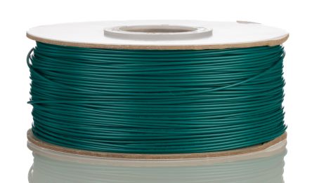 RS PRO Green 0.52mm² Hook Up Wire, 20 AWG, 10/0.25mm, 305m, PVC Insulation [0]; 208-1121