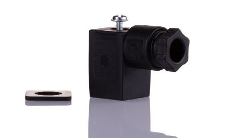 Norgren Mini ISO 3P+E DIN 43650 DIN 43650 Solenoid Connector, 240 V ac Voltage [V10027-D00]; 212-9337
