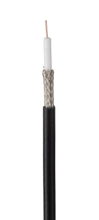 RS PRO 1 Core, 6.9mm od, 100m, Black [0]; 214-9614