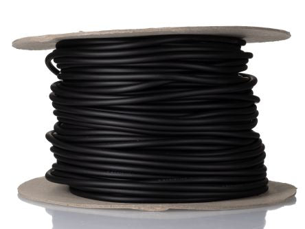 RS PRO 1 Core, 7mm od, 100m, Black [0]; 214-9615