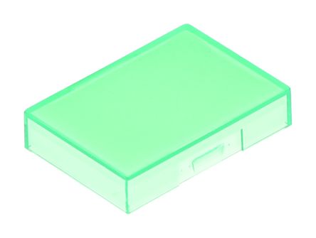 Omron Green Rectangular Push Button Lens for Use with A16 [A165L-JGY]; 215-7693