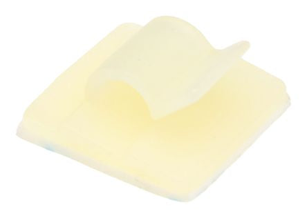 RS PRO Natural Nylon Round clip, 4.9mm Max. Bundle [0]; 216-3629