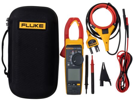 Fluke 377 FC Clamp Meter, 999.9A dc, Max Current 2500A ac CAT III 1000V [FLUKE-377 FC/E]; 220-4445