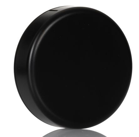 Hammond 1551SNAP Series Black Plastic General Purpose Enclosure, IP30, 80(Dia) x 20mm [1551SNAP13BK]; 228-7809