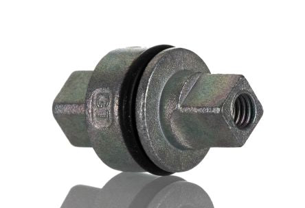 Rittal Silver Die Cast Zinc Lock Insert [2461000]; 228-9334