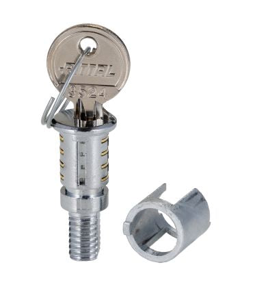 Rittal Silver Die Cast Zinc Lock Insert [2525000]; 228-9346