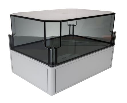 Rittal PK Series Plastic Wall Box, IP66, Viewing Window, 180 mm x 254 mm x 165mm [9522100]; 228-9483