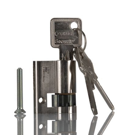 Rittal Silver Lock Insert, Mini Handle [9785040]; 228-9489