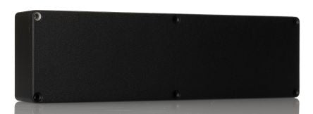 Hammond 1590 Series Black Die Cast Aluminium Alloy Enclosure, IP54, Black Lid, 254 x 70 x 35mm [1590BX2BK]; 229-1565