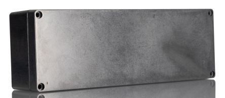 Hammond 1590Z Series Clear Die Cast Aluminium Alloy Enclosure, IP68, IK08, 361 x 120 x 80mm [1590Z164]; 229-1619