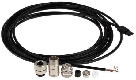 STEGO Straight Female 4 way M12 to Sensor Actuator Cable, 5m [244446]; 230-1240